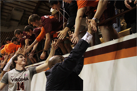 2012.11.12. Men Basketball. Rhode Island at Virginia Tech