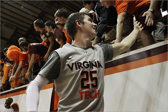 2012.11.12. Men Basketball. Rhode Island at Virginia Tech
