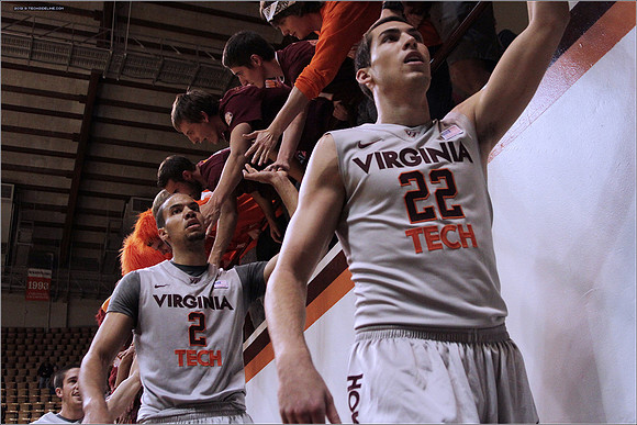 2012.11.12. Men Basketball. Rhode Island at Virginia Tech