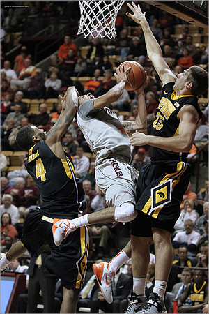 2012.11.27. Iowa (Hawkeyes) at Virginia Tech (Hokies).