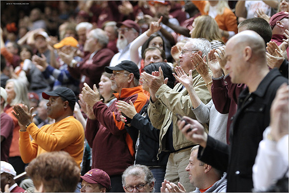 2012.11.27. Iowa (Hawkeyes) at Virginia Tech (Hokies).