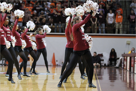 2012.11.27. Iowa (Hawkeyes) at Virginia Tech (Hokies).