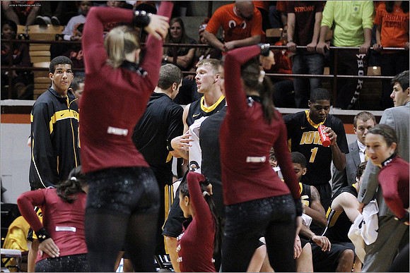 2012.11.27. Iowa (Hawkeyes) at Virginia Tech (Hokies).