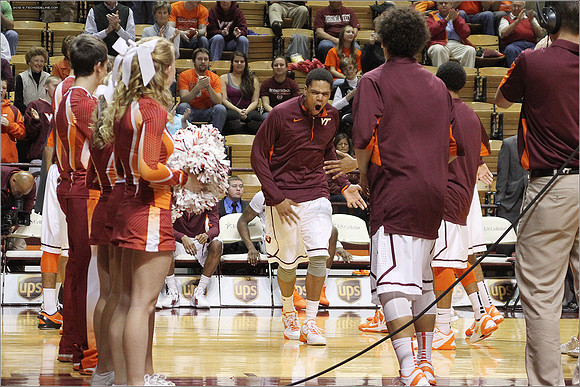 2012.12.10 Mississippi Valley State (Delta Devils) at Virginia Tech (Hokies)