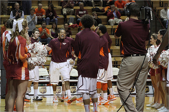 2012.12.10 Mississippi Valley State (Delta Devils) at Virginia Tech (Hokies)