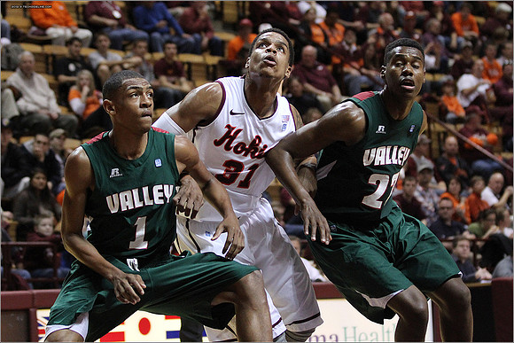2012.12.10 Mississippi Valley State (Delta Devils) at Virginia Tech (Hokies)