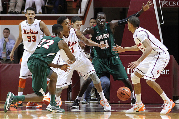 2012.12.10 Mississippi Valley State (Delta Devils) at Virginia Tech (Hokies)