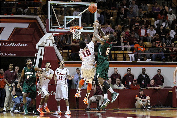 2012.12.10 Mississippi Valley State (Delta Devils) at Virginia Tech (Hokies)