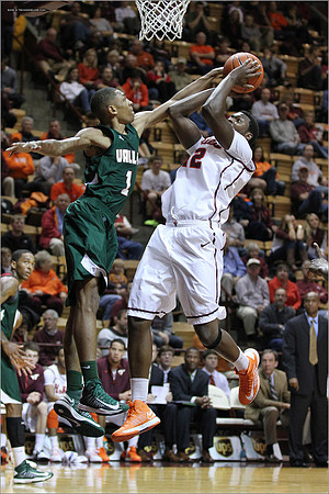 2012.12.10 Mississippi Valley State (Delta Devils) at Virginia Tech (Hokies)
