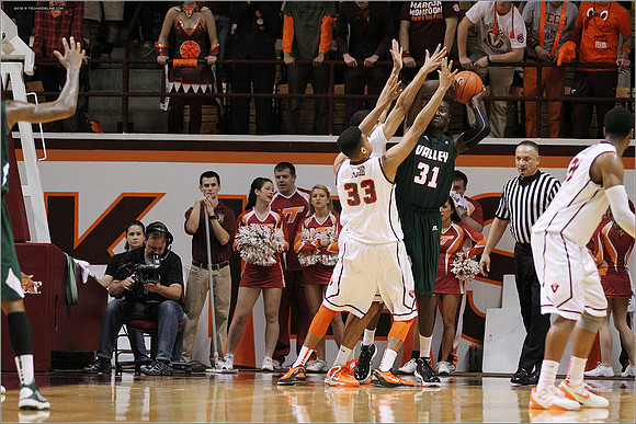 2012.12.10 Mississippi Valley State (Delta Devils) at Virginia Tech (Hokies)