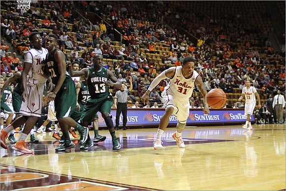 2012.12.10 Mississippi Valley State (Delta Devils) at Virginia Tech (Hokies)