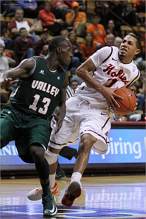 2012.12.10 Mississippi Valley State (Delta Devils) at Virginia Tech (Hokies)