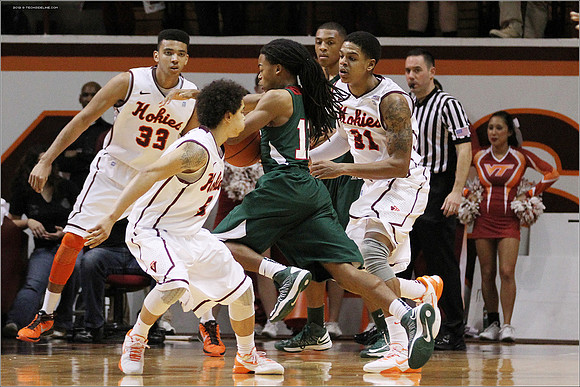 2012.12.10 Mississippi Valley State (Delta Devils) at Virginia Tech (Hokies)