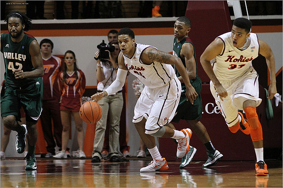2012.12.10 Mississippi Valley State (Delta Devils) at Virginia Tech (Hokies)