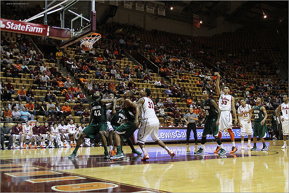 2012.12.10 Mississippi Valley State (Delta Devils) at Virginia Tech (Hokies)