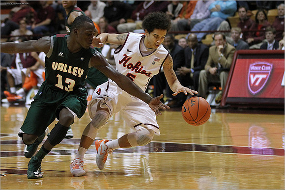 2012.12.10 Mississippi Valley State (Delta Devils) at Virginia Tech (Hokies)