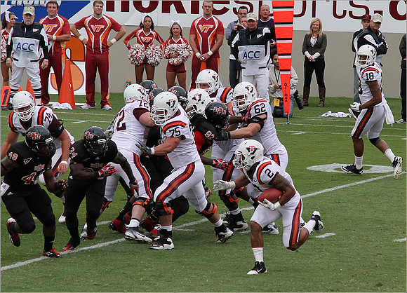 2011.09.17. Arkansas State at Virginia Tech