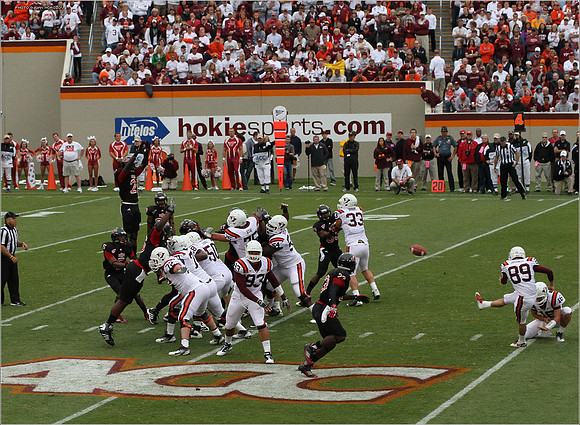 2011.09.17. Arkansas State at Virginia Tech