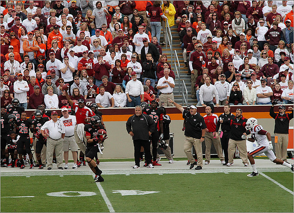 2011.09.17. Arkansas State at Virginia Tech