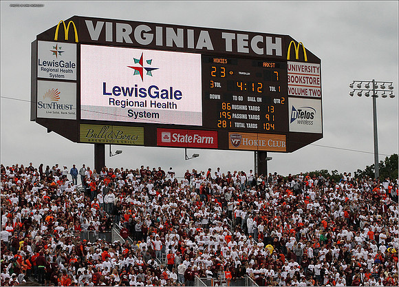 2011.09.17. Arkansas State at Virginia Tech