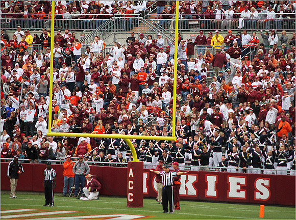 2011.09.17. Arkansas State at Virginia Tech