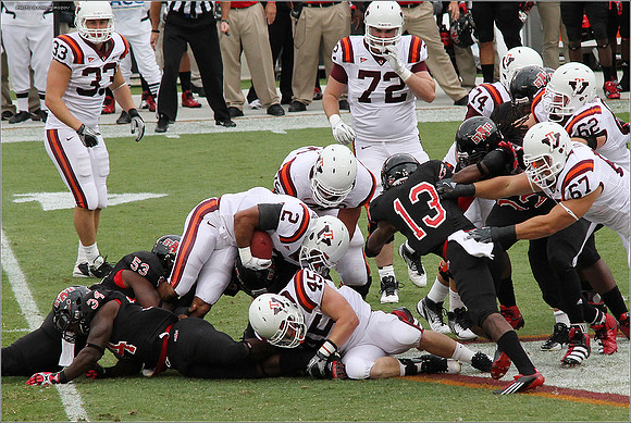 2011.09.17. Arkansas State at Virginia Tech