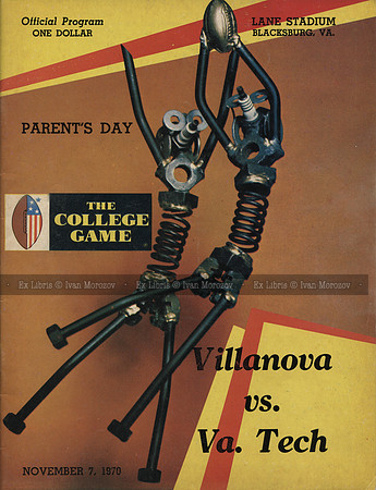 1970.11.07. Villanova at VT