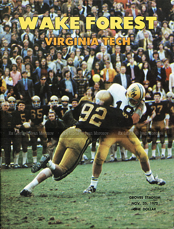 1972.11.25. VT at WFU