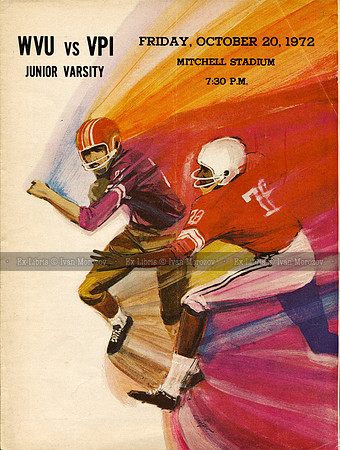 1972.10.20. VT vs WVU. Freshmen.