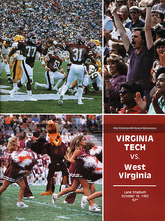 1982.10.16. WVU at VT.