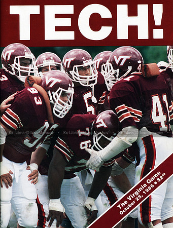 1986.10.25. UVA at VT.