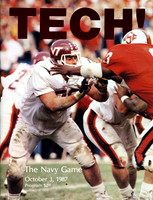 1987.10.03. Navy at VT.