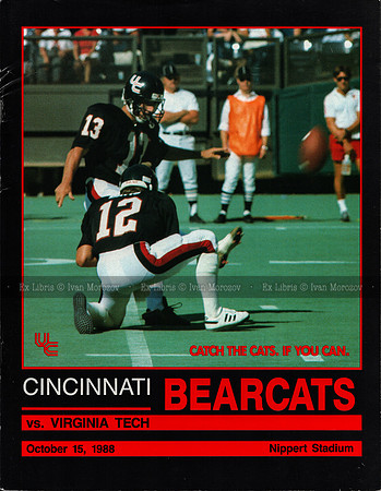 1988.10.15. VT at Cincinnati.