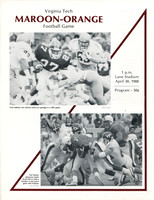 1988.04.30. Spring Game at VT.
