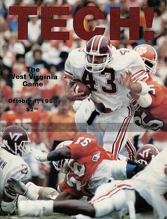 1988.10.01. WVU at VT.