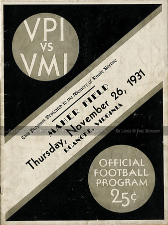 1931.11.26. VT vs VMI