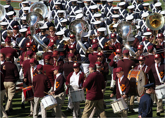 2011.10.22. Boston College at Virginia Tech.