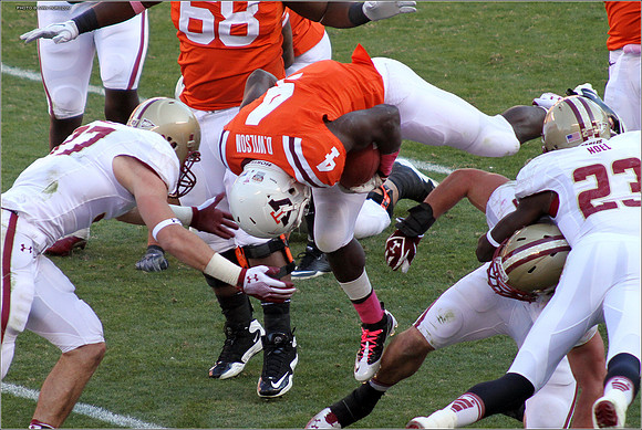 2011.10.22. Boston College at Virginia Tech.