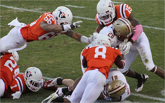 2011.10.22. Boston College at Virginia Tech.