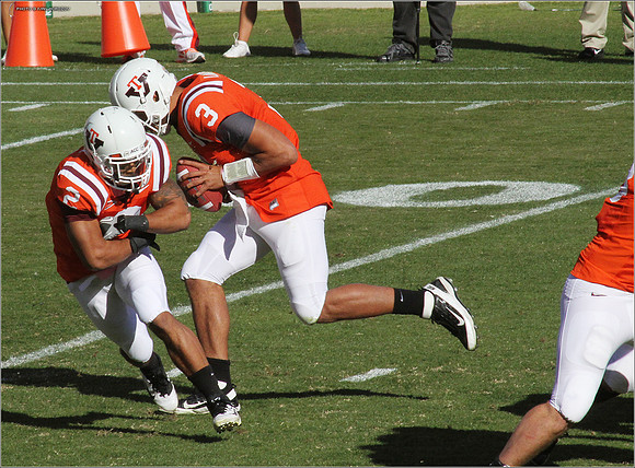 2011.10.22. Boston College at Virginia Tech.