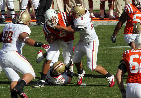 2011.10.22. Boston College at Virginia Tech.