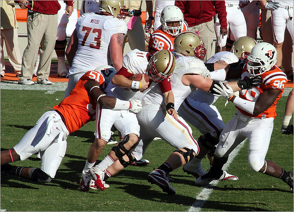 2011.10.22. Boston College at Virginia Tech.