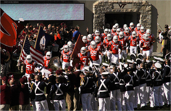 2011.10.22. Boston College at Virginia Tech.