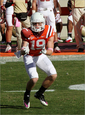 2011.10.22. Boston College at Virginia Tech.