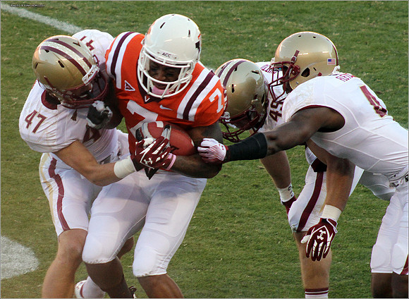 2011.10.22. Boston College at Virginia Tech.