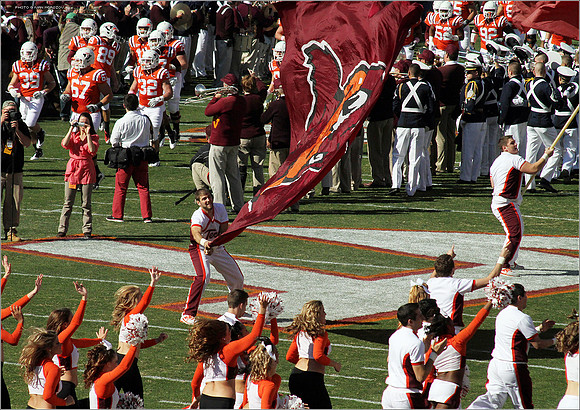 2011.10.22. Boston College at Virginia Tech.