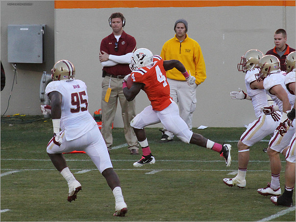 2011.10.22. Boston College at Virginia Tech.