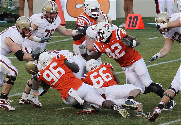 2011.10.22. Boston College at Virginia Tech.
