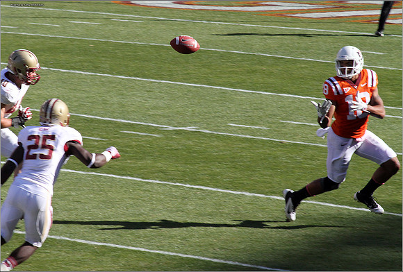 2011.10.22. Boston College at Virginia Tech.