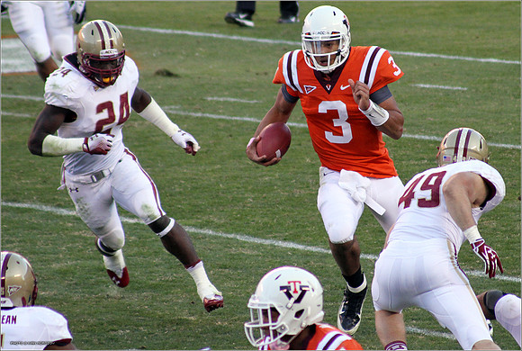 2011.10.22. Boston College at Virginia Tech.